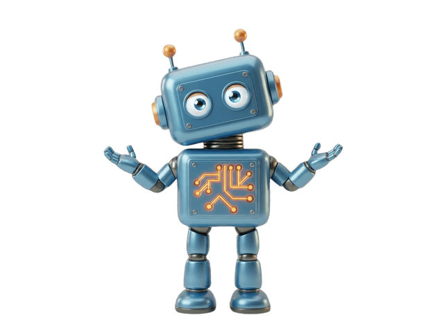 BrightByte mascot helping you